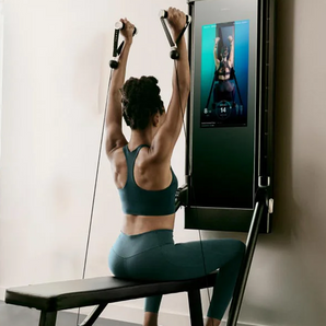 HomeModrn 32Inch Wall Mounted Smart Gym With Weights and Cameras